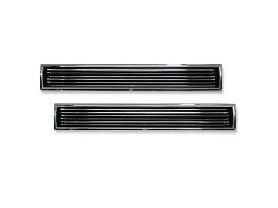 OPR 1967 El Camino Hood Louver Inserts, SS