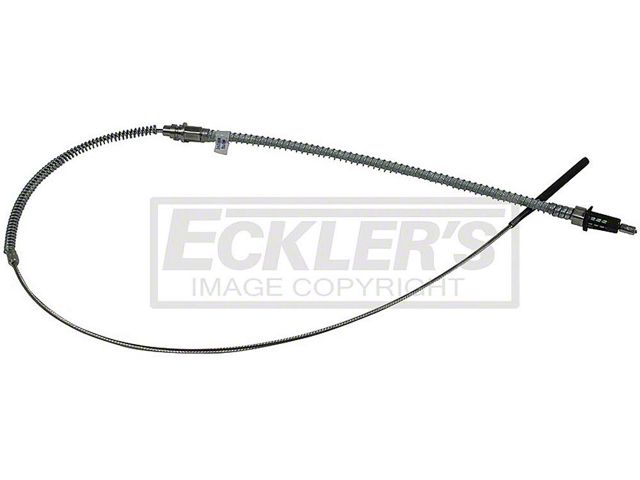 1967 El Camino Parking Brake Cable Front TH400 Stainless Steel