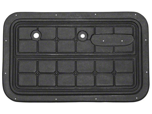 1967 Ford Pickup Truck Door Panels - Moded Black Plastic