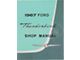 1967 Ford Thunderbird Shop Manual