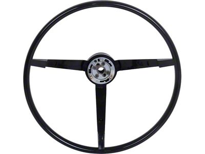 Steering Wheel/ Black/ 67 Mustang