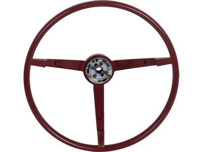 Steering Wheel/ Red/ 67 Mustang