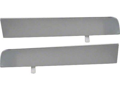 1967 Mustang Chrome Grille Bars for Cars without Fog Lights