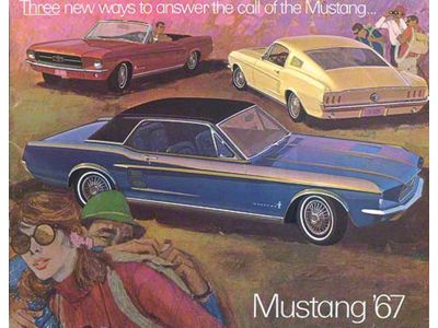 1967 Mustang Sales Brochure