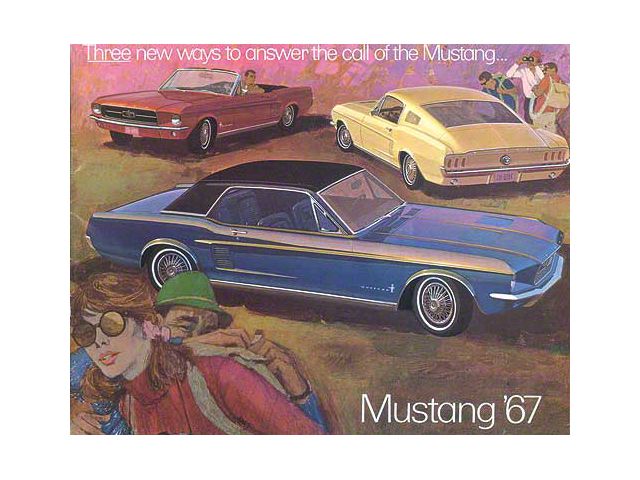 1967 Mustang Sales Brochure