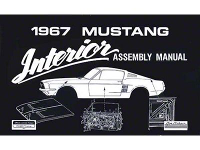 1967 Mustang Interior Trim Assembly Manual, 57 Pages