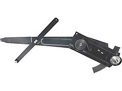 1967 Mustang Manual Door Window Regulator, Left
