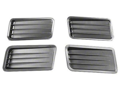 1967 Mustang Quarter Panel Ornament Set, 4 Pieces