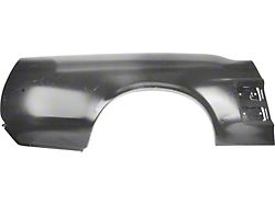 Quarter Panel Skin with Holes for Scoops, Right (1967 Mustang)