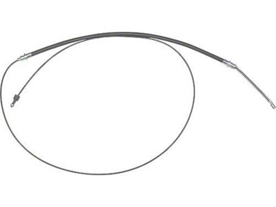 1967 Mustang Rear Emergency Brake Cable, 6-Cylinder or V8