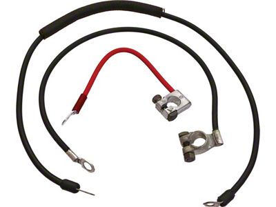 1967 Mustang Reprodcution Battery Cable Set, All 6-Cylinder and V8 Engines