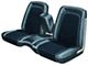 1967 Mustang Standard Front and Rear Bench Seat Covers, Distinctive Industries