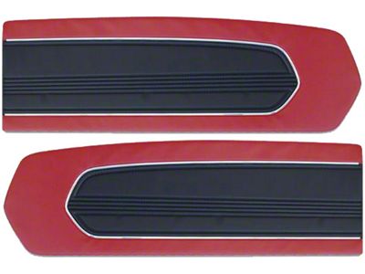 1967 Mustang Standard Interior 2-Tone Door Panels in Factory Colors, Distinctive Industries