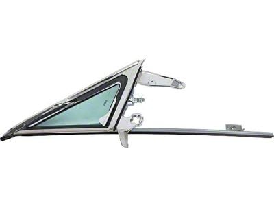1967 Mustang Vent Window Assembly with Tinted Glass, Right