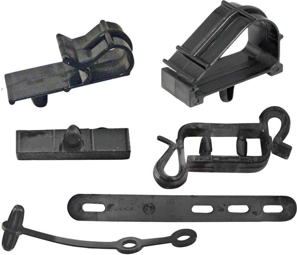 Ecklers 1967 Mustang Wiring Harness Mounting Kit, 25 Pieces