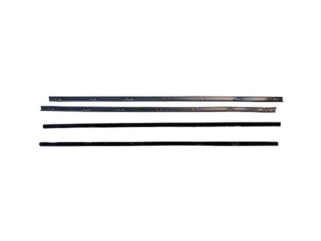 Belt Weatherstrip Kit,4pc,66-70