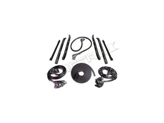 1968-1969 Camaro Convertible only Basic Weatherstrip Kit from Metro Molded