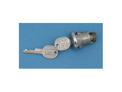 Trunk Lock,w/Late Style Keys,68-69