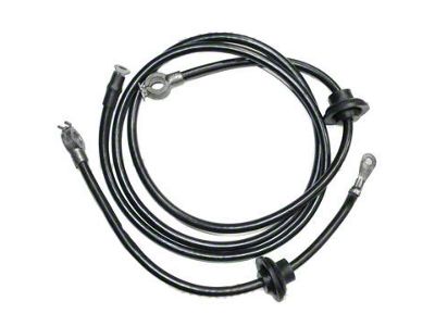 1968-1969 Corvette Battery Cable Set Positive And Negative