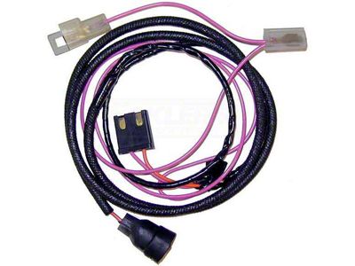 1968-1969 Corvette Kickdown Wiring Harness With TH400 Automatic Transmission Show Quality