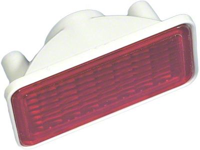 Rear Side Marker Light, Red, 1968-1969