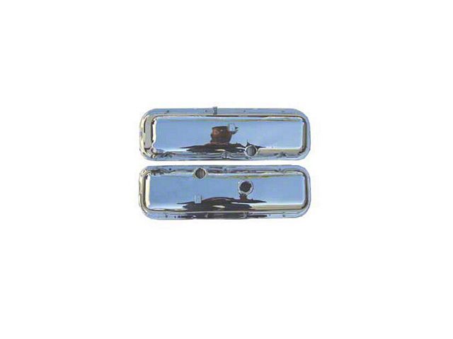 1968-1969 Corvette Valve Covers Chrome With 427ci