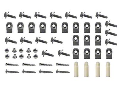 Grille Hardware Kit,70 Pieces,68-69,Ford P/U
