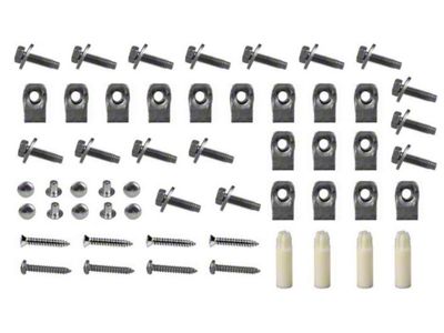Grille Hardware Kit,70 Pieces,68-69,Ford P/U