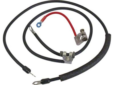 1968-1969 Mustang Battery Cable Set, All Engines Except 428CJ V8