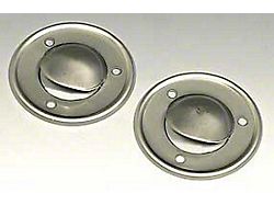 Rear/Vent Drain Shields, Convertible, 1968-1970 (Sting Ray Convertible)