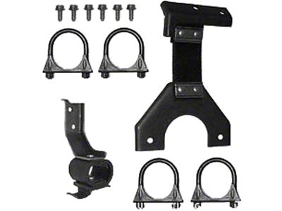 1968-1970 Mustang 2 Single Exhaust Hanger Kit, V8