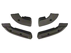 Seatback Hinge Cover Set/ 4 Pcs/ Black (68-70 Mustang)