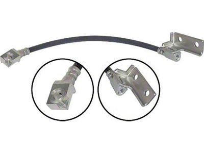1968-1970 Mustang Right Front Disc Brake Hose, 14-1/4 Long
