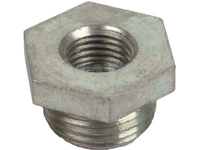 1968-1970 Mustang Vacuum Spark Advance Metal Line Adapter, Concours Quality (Dual-Advance Distributor)