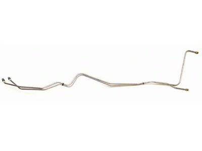 1968-1971 Buick Skylark GS TH400 5/16 Transmission Cooler Lines 2pc, OE Steel