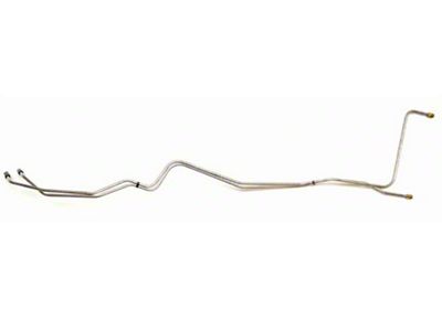 1968-1971 Buick Skylark GS TH400 5/16 Transmission Cooler Lines 2pc, Stainless Steel