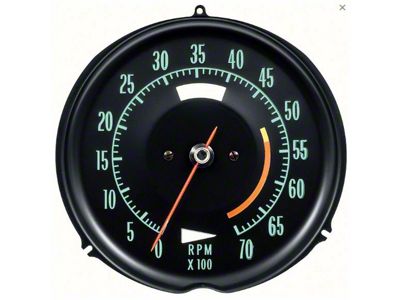 Electronic Tachometer, 5300 RPM Redline (68-71 Corvette C3)