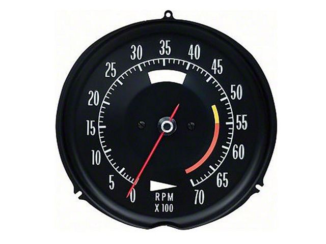 1968-1971 Corvette Electronic Tachometer, 5600 RPM Redline