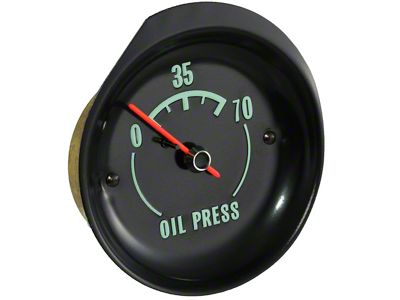 Oil Pressure Gauge, 1968-1971