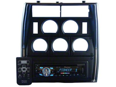 1968-1971 Corvette Vintage Car Audio Stereo Pioneer iPhone Series 200 Watts With Bezel