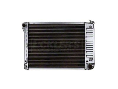 1968-1971 Chevy Nova US Radiator, Copper And Brass, Standard Duty, For Cars With Big Block 396CI, Automatic Transmission, Three Row