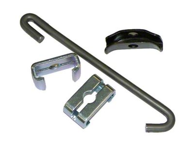 1968-1972 Buick Skylark TH350 Or Manual Parking Brake Cable Hardware Kit With C Side Clips