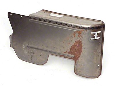 1968-1972 Chevelle Armrest Panel, Lower, Left, Rear, Convertible