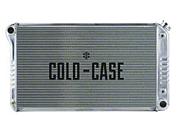 Cold Case Performance Aluminum Radiator, Big 2 Row, Automatic Transmission (68-72 Chevelle)