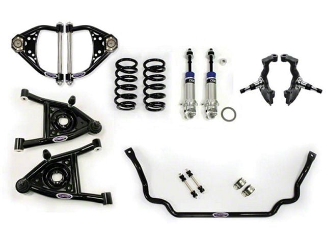 Detroit Speed Front Suspension Speed Kit 2 (70-72 Small Block V8/LS Monte Carlo)