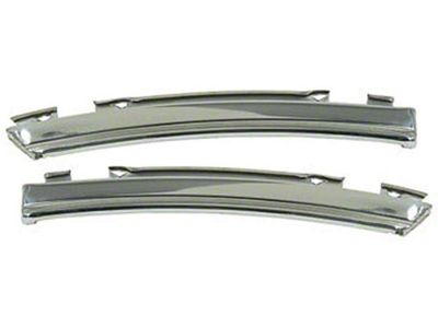 OPR Hood Molding, Extensions On Fender, 68-72