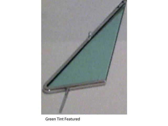 1968-1972 Chevy-GMC Truck Vent Window With Frame, Green Tint-Left