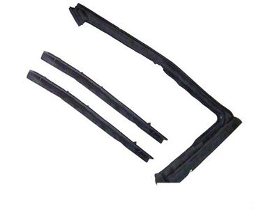 Nova 2 Door Sedan Vent Window Weatherstrip (1968 Chevy II; 69-72 Nova)