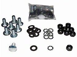 Bumper Bolt Set, Rear and Front, Stainless Steel (1968 Chevy II; 69-72 Nova)