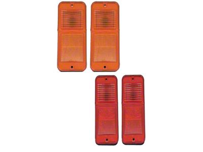 1968-1972 Chevy Truck Front Side Marker Lights, Standard, Without Chrome Bezel